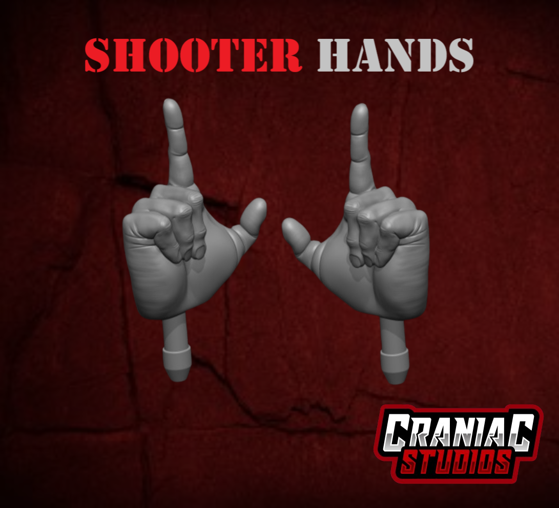 Shooter Hands – Craniac Studios LLC